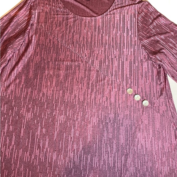 N Touch Pullover Women’s Tunic Casual Top Size 1X, Flowy and Loose Fitting - Picture 6 of 15